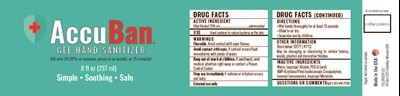 Image Description (Accuban Label Set (8oz Draft) 9 30 Nf)